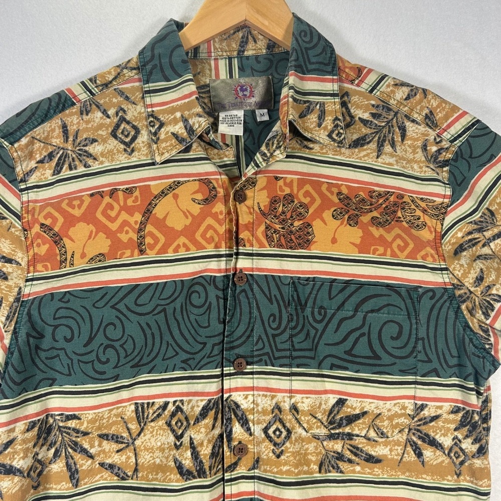 The‎ Territory Ahead Men's Size M Colorful Button Down Camp Shirt